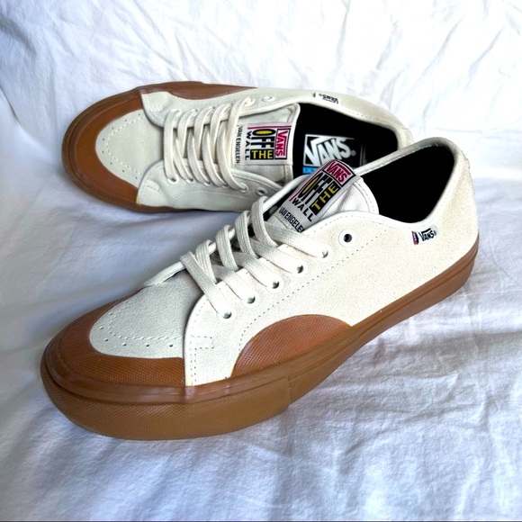VANS Anthony Van Engelen Pro Skateboard Shoes (Size US Men's 9) White Suede - Picture 2 of 9